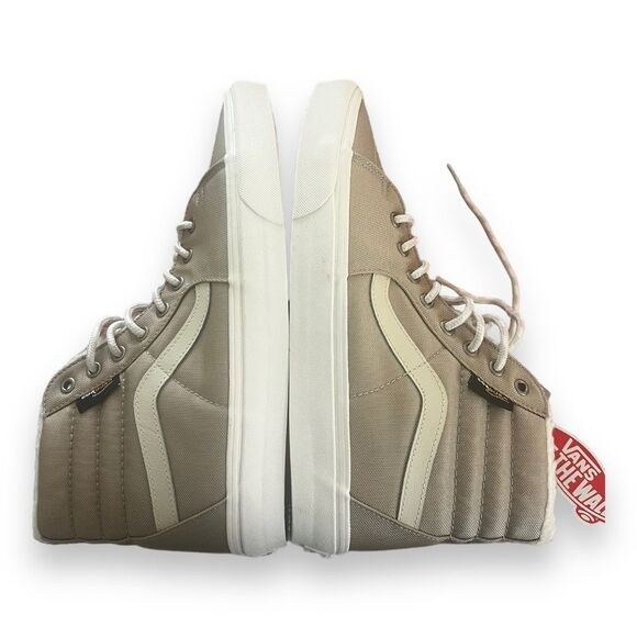 NWT Men’s Vans SK-8 Hi Cordura Sherpa Beige Size 11.5 - Picture 2 of 12